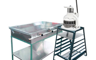 griddle and dough cutter